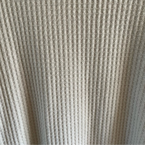 Logo lounge Lori Goldstein Tunic Womens medium Waffle Thermal Long Sleeve NWOT - Picture 8 of 11